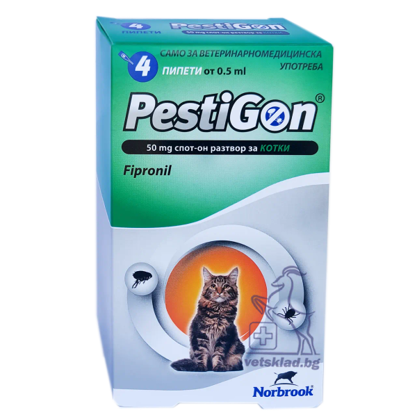 PestiGon Spot-on 50 mg Cats - Пестигон за котки