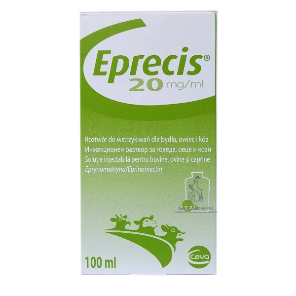 Eprecis 20 mg/ml - Епрецис 20мг/мл инжекционен разтвор 100мл