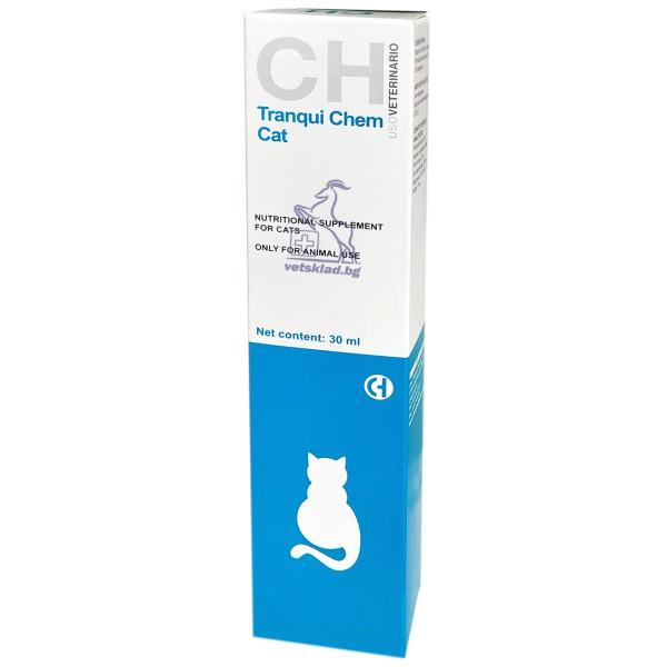 TRANQUI CHEM CAT - Допълваща храна за котки 30 мл.